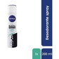 Nivea Black & White Invisible Active Deodorant Spray 200ml (Pack of 2)