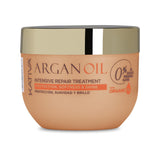 Kativa Argan Oil Intensive Repair Treatment Mask (250 ML), Moisturizing and Protective for Dry or Damaged Hair, Salt & Sulfate Free, Gluten & Paraben Free
