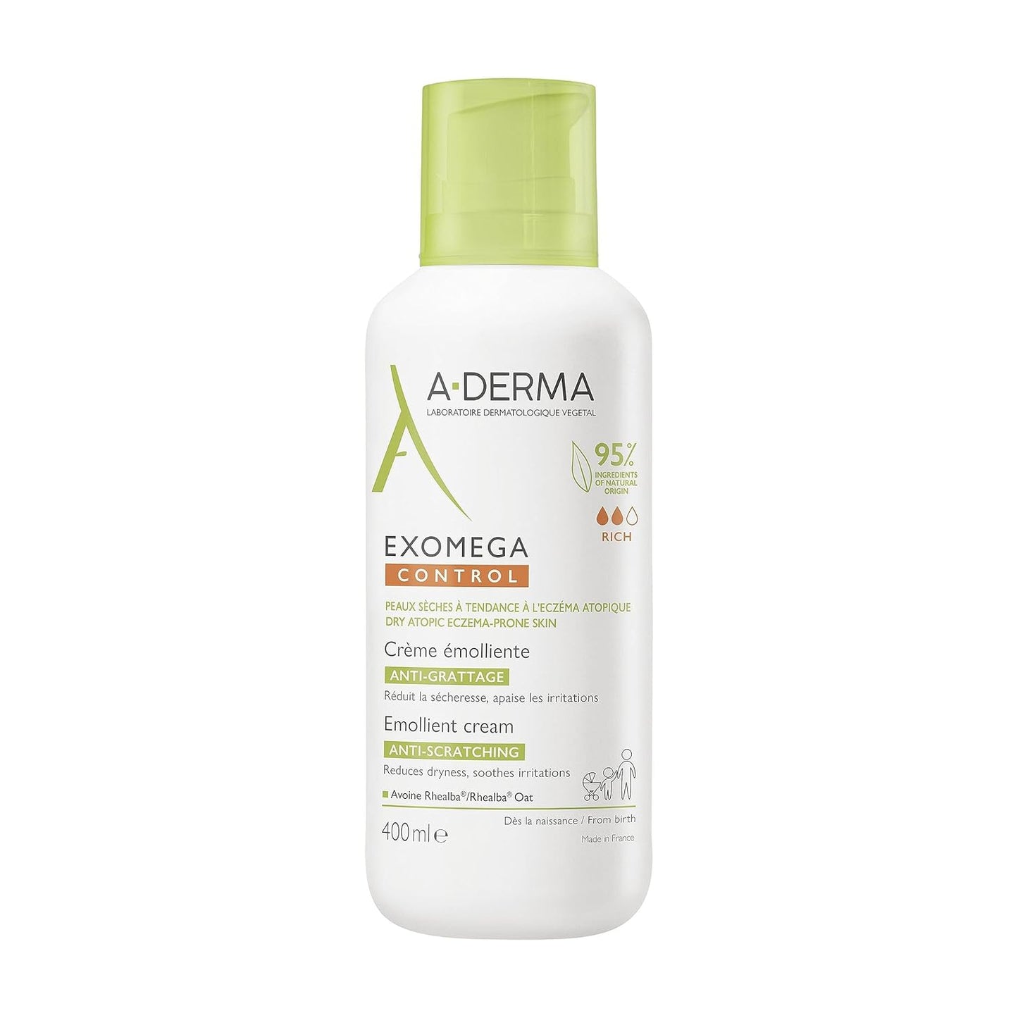 Aderma Exomega Emollient Cream 400ml
