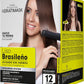 PLACENTA LIFE KERATIMASK Brazilian Straightening Kit with Keratin and Hyaluronic Acid - Keratin Treatment- Get a perfect smooth, shiny and silky- Formaldehyde FREE
