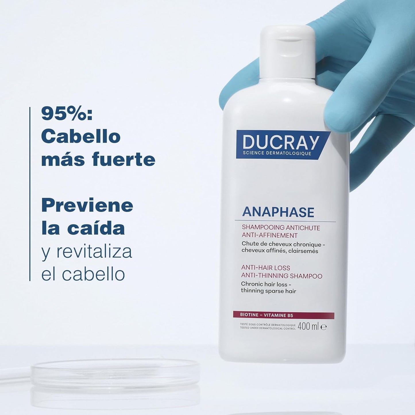 Ducray Anaphase+ Shampoo, 13.5 fl. oz.
