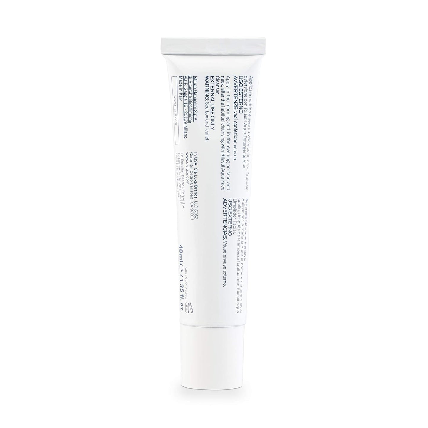 RILASTIL Aqua Intense 72H Gel-Cream Intensive Moisturizer 40ml