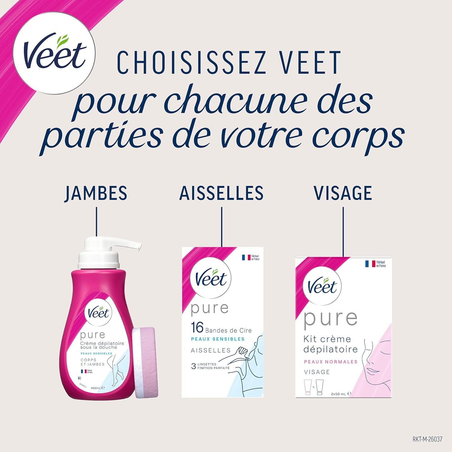 Veet Dep Cr Ducha 150Ml Sensible